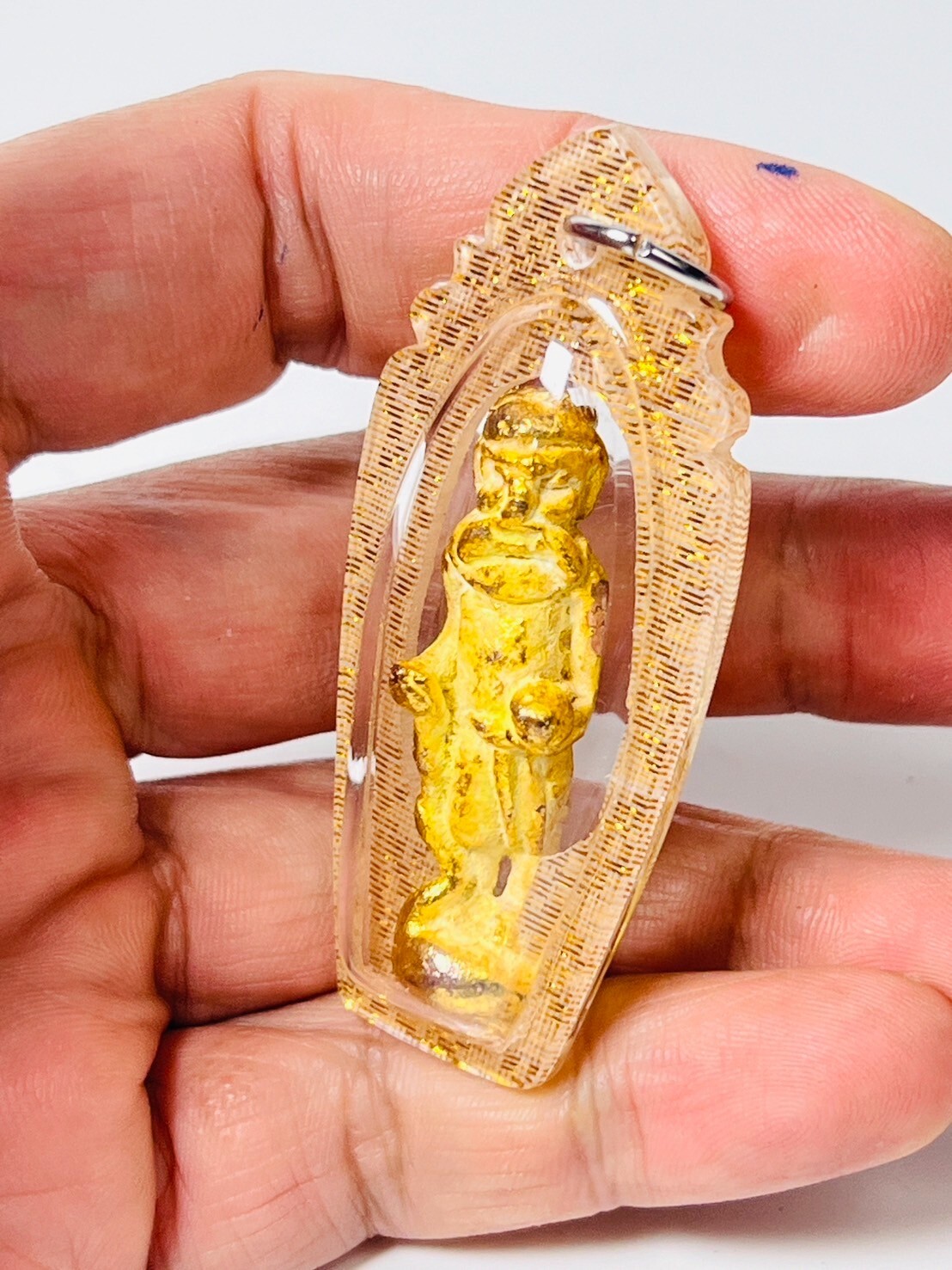 Laos Hermit Gold Leklai Buffalo Mountain Cave Love sex wealth attraction Amulet