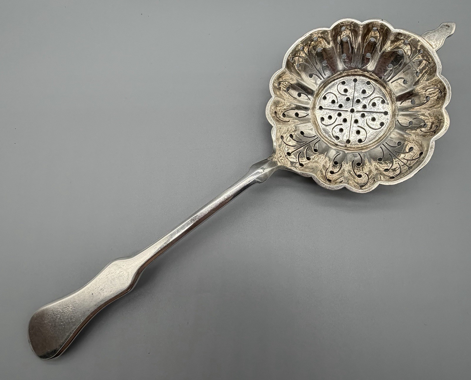 Hungarian .800 Silver Sugar Sifter, 94 grams, mid 20th Century
