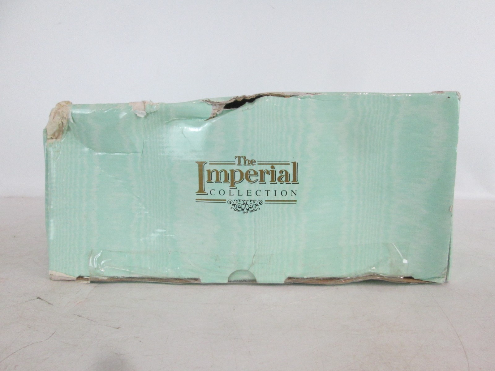 Vintage The Imperial Collection Silverplated Floral Candelabra Boxed
