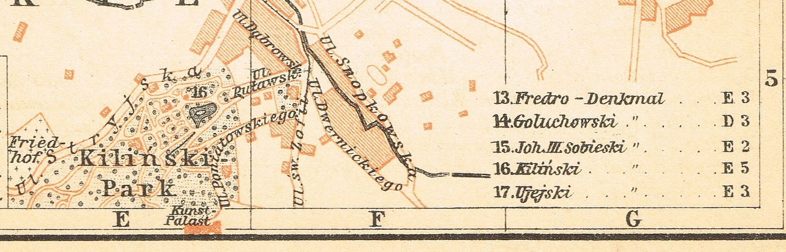 LVIV UKRAINE map 1900 ORIGINAL Україна Galicia Львів Lemberg Lwow Poland