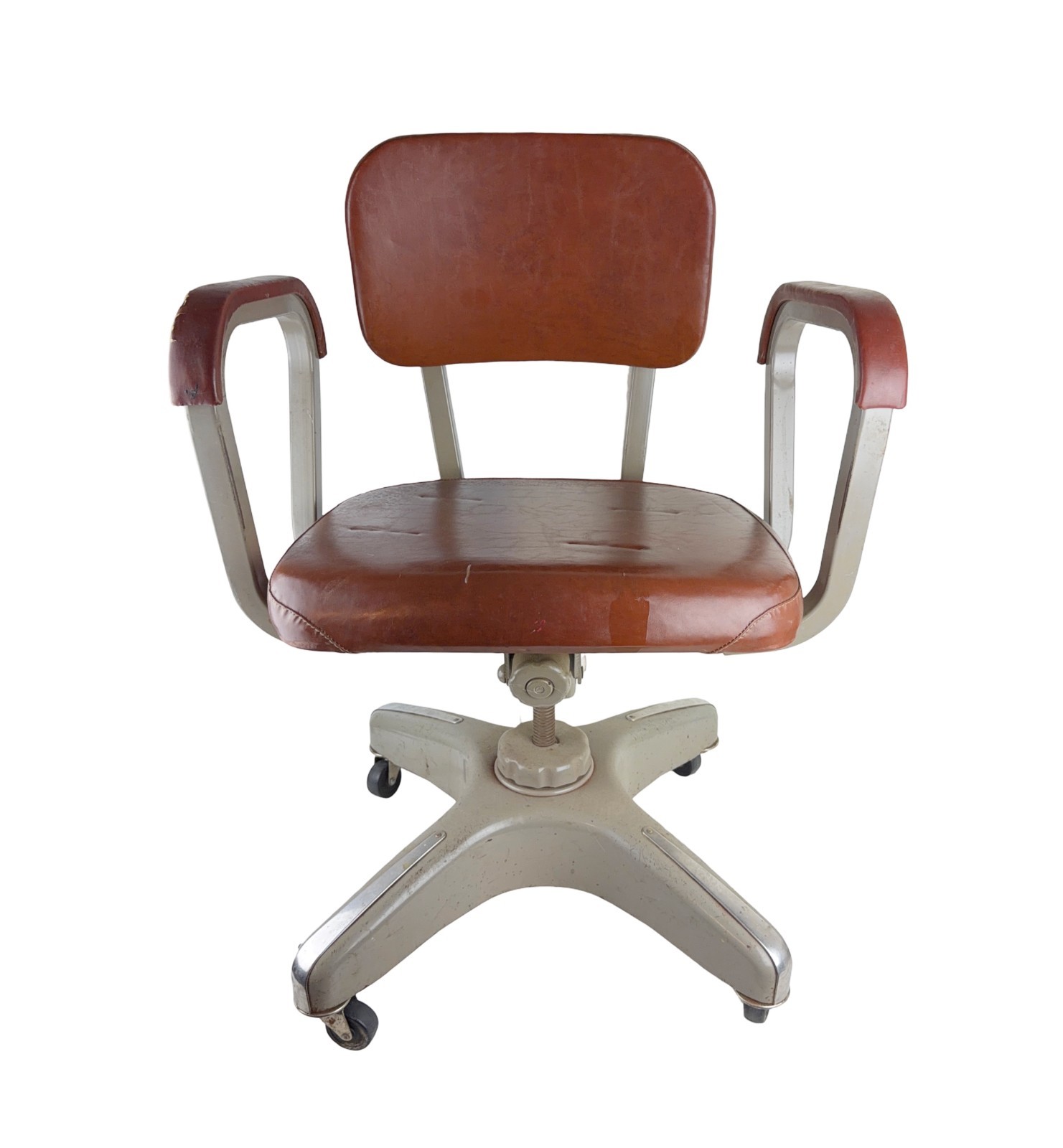 MCM Tower Sears Roebuck Industrial Chair Retro Streamline Tanker Desk Chair