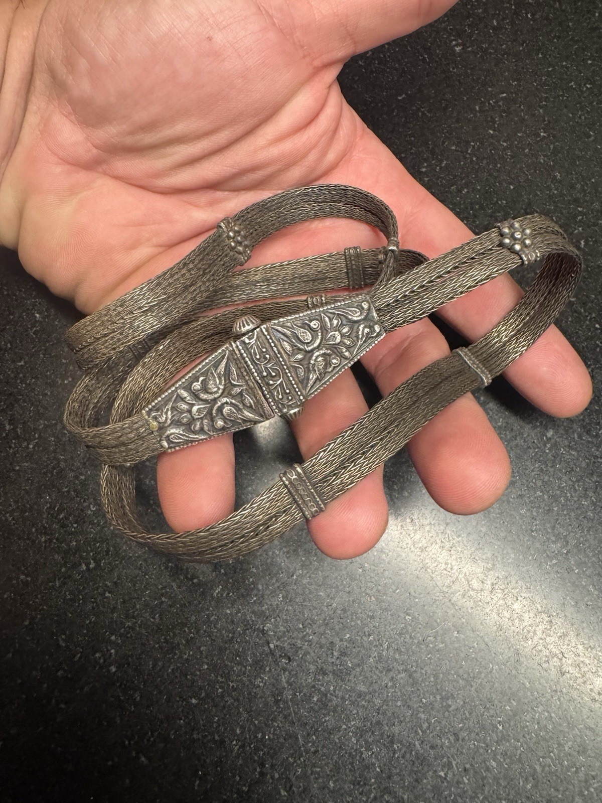 Ancient Greco Roman Solid Silver Queen’s Belt