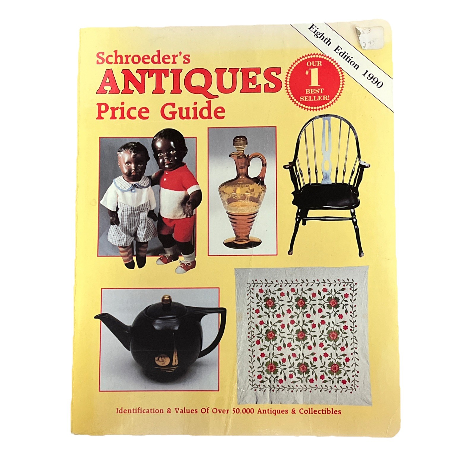Vintage 1990 Eighth Edition Schroeder’s Antiques Price Guide