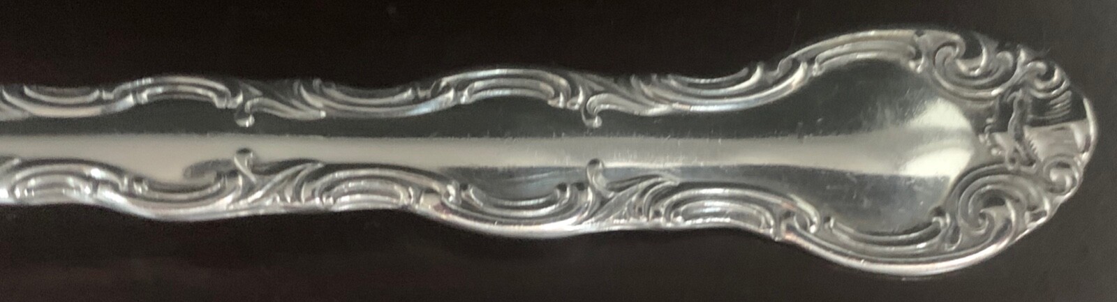 Alvin Sterling Flatware, French Scroll, Teaspoon , 5 7/8 inches