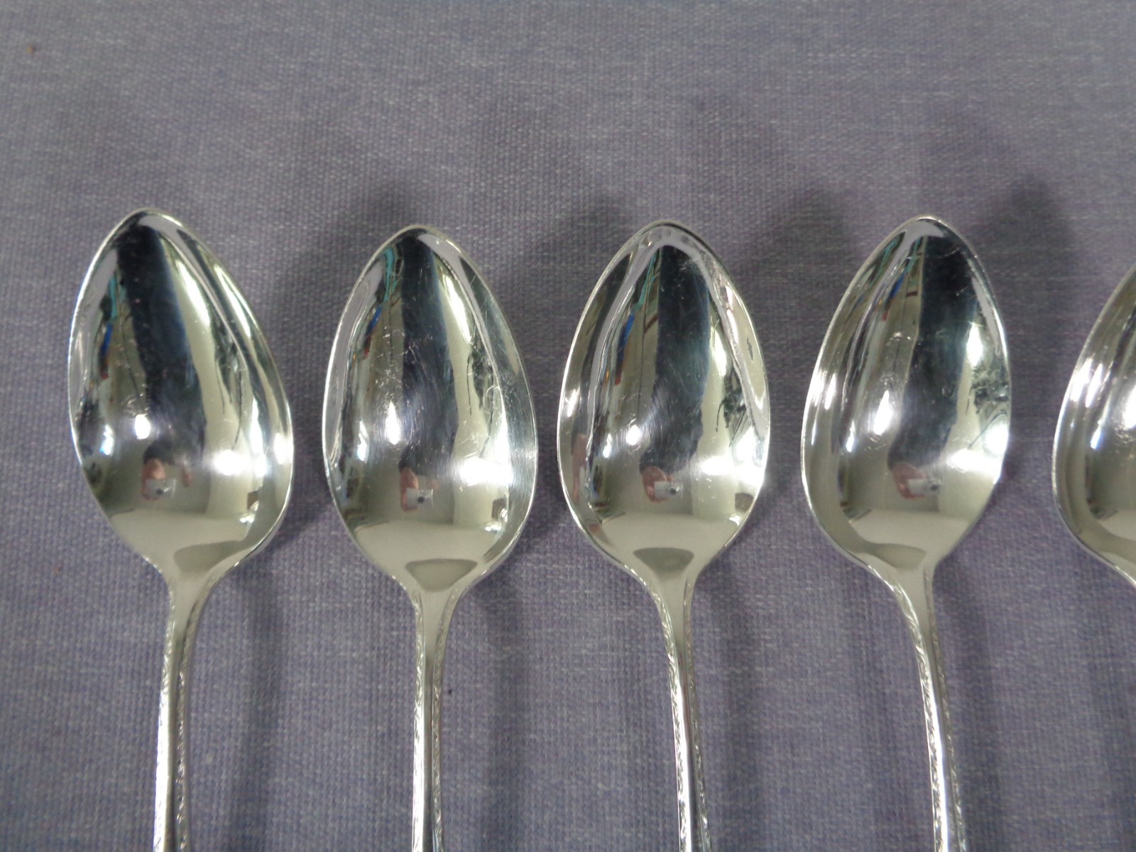 ASSOCIATED SILVER LADY WASHINGTON YOUREX SILVERSEAL SET OF 5 – 7 1/4″ TABLESPOON