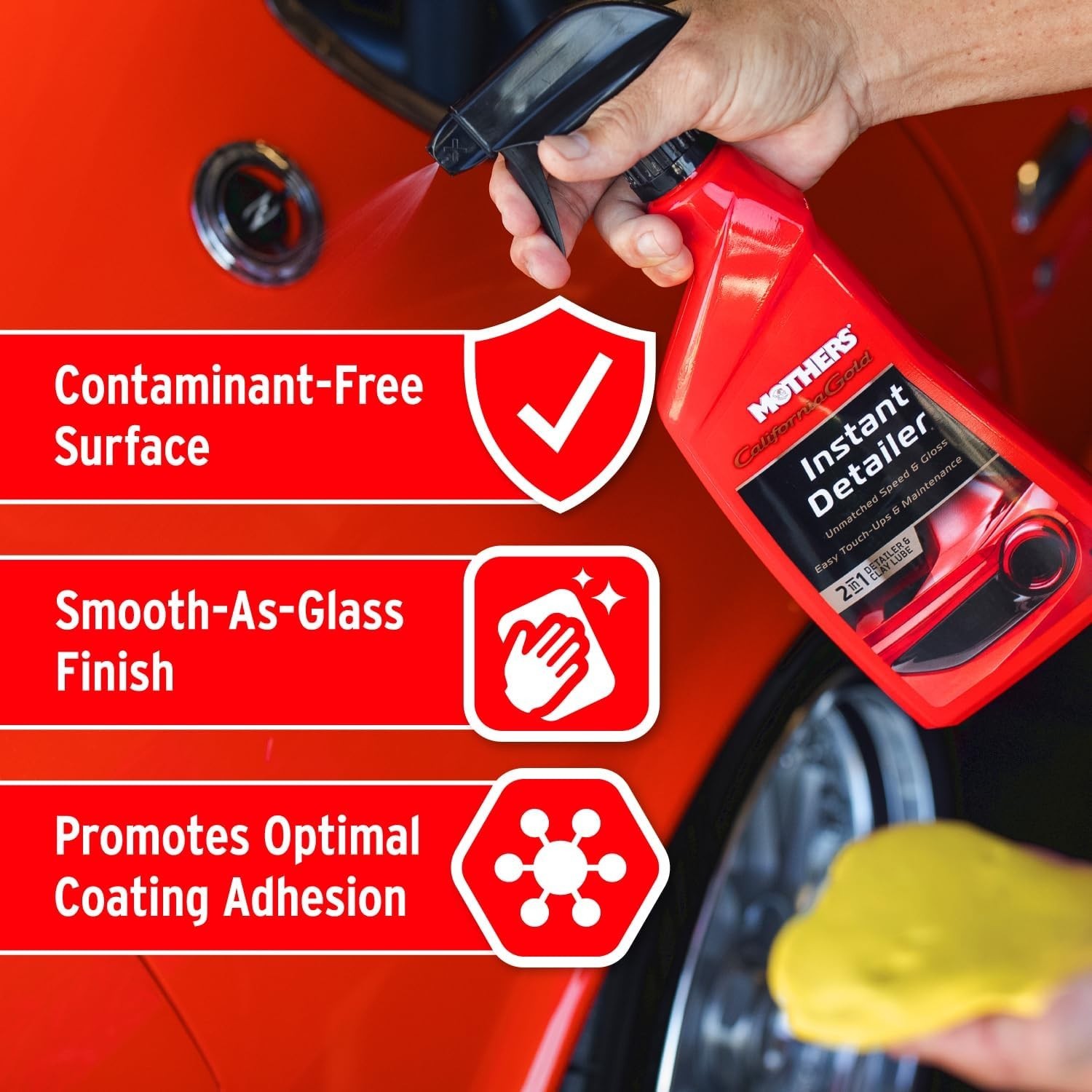 Complete Car Clay Bar Kit – 3 Bars + 16 oz. Detailer