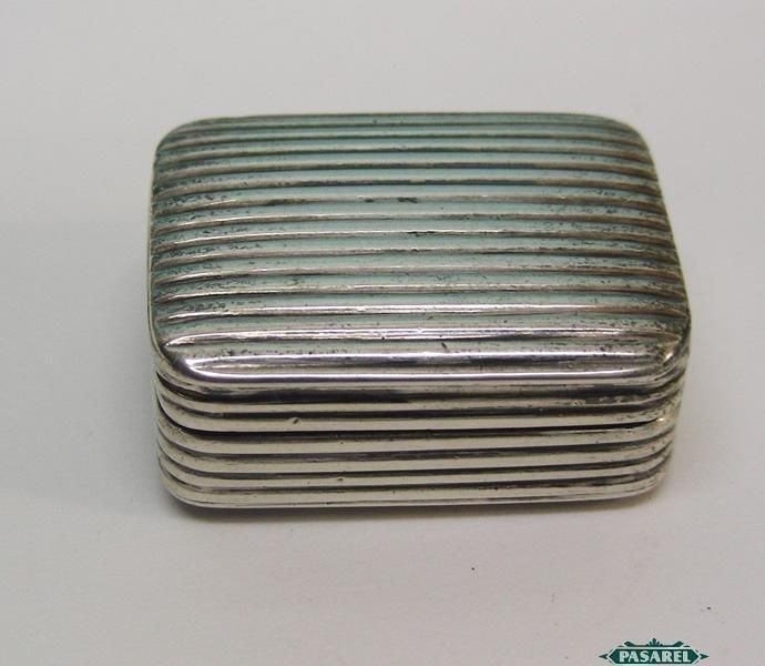 George III Sterling Silver Vinaigrette England Ca 1800