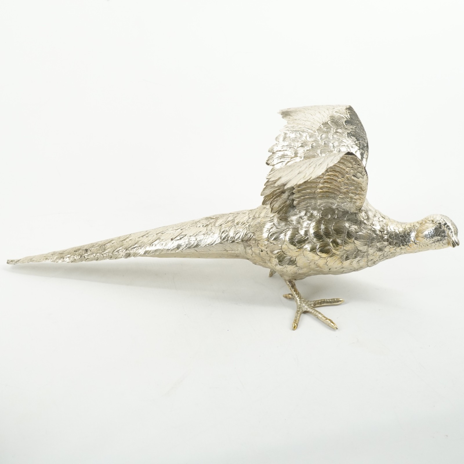 Vintage Sterling Silver Pheasant Statuette – Free Shipping USA