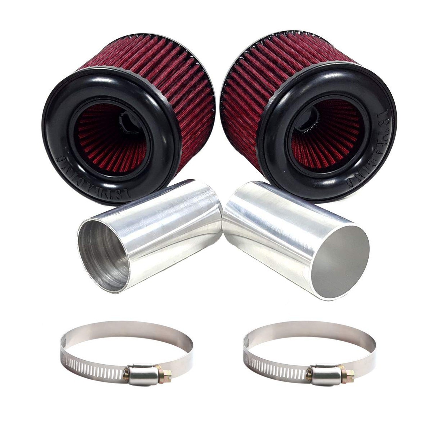 High Flow Twin Cone Air Filter Intake For BMW E82 E88 E89 E90 E91 E92 E93 OEM…