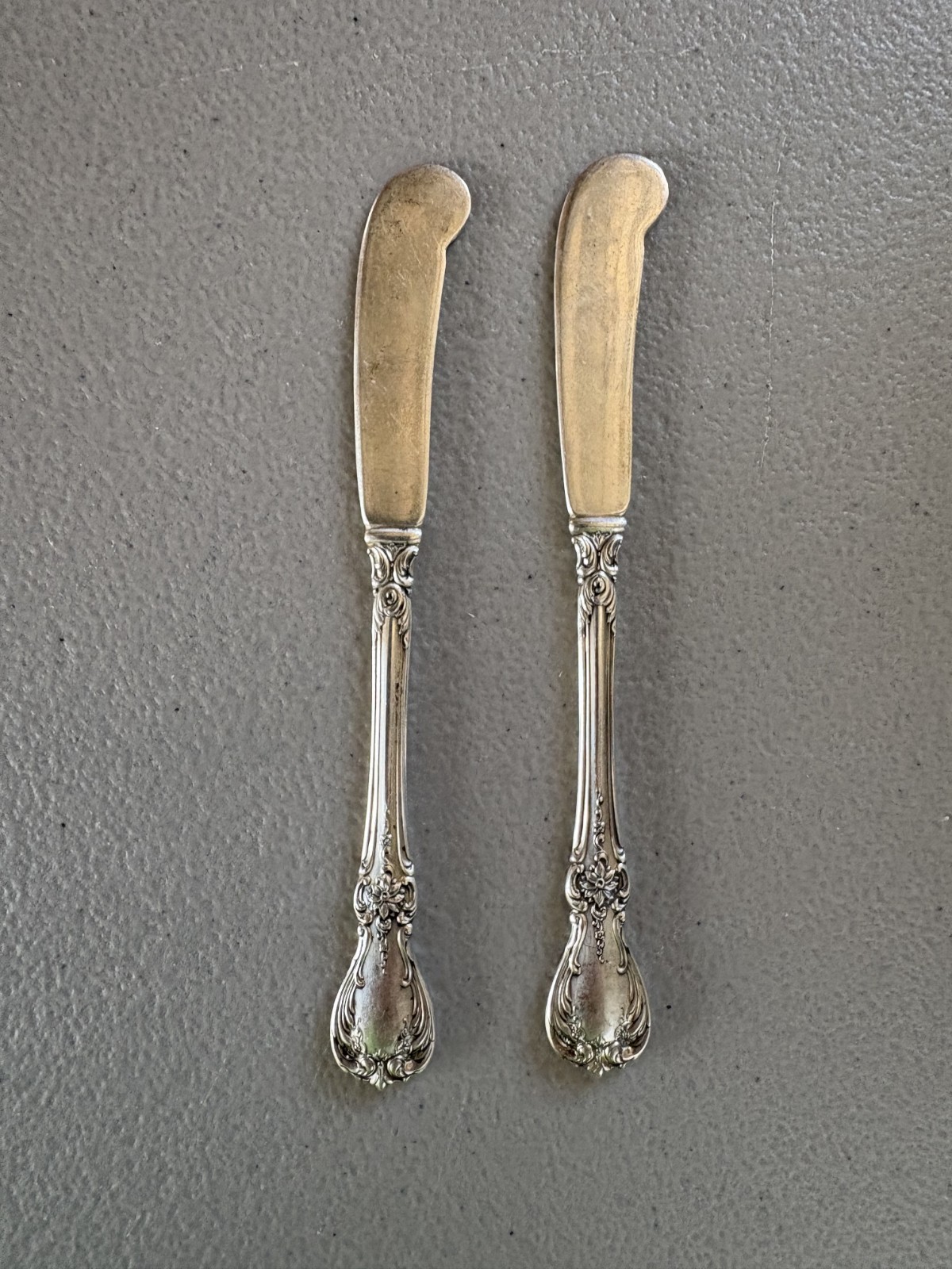 Towle Old Master Sterling Silver Flat Handle Butter Spreader 5 3/4″ – 1942