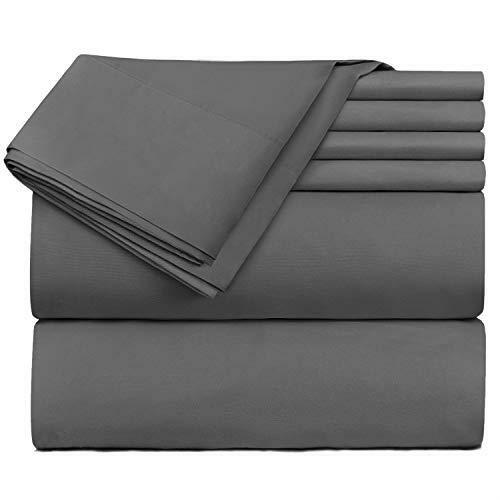 Hearth & Harbor Bed Sheets, Extra Deep Pockets, Fits Mattress up to 21 inces