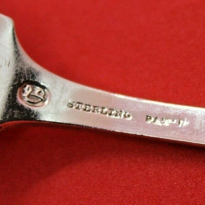 Durgin FAIRFAX (1910) 6 1/8″ Sterling Salad Fork ~31g Mono “B”