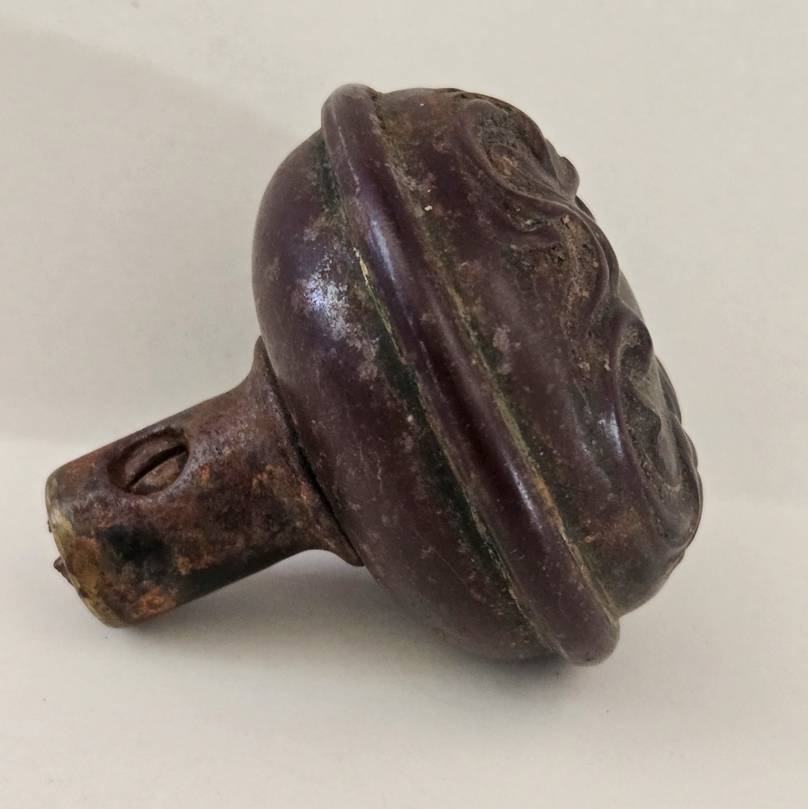 Antique Doorknob Alby by Sargent Wrought Brass Art Nouveau Salvage Early 1900s