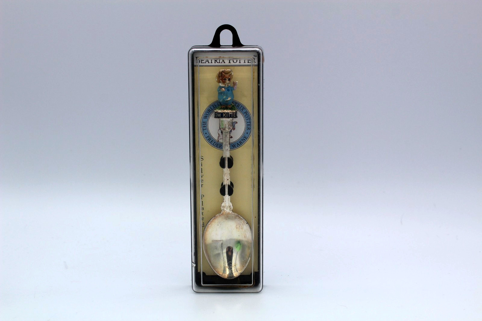 Beatrix Potter Tom Kitten Silver Plated Spoon Collectible Gift Boxed Vintage