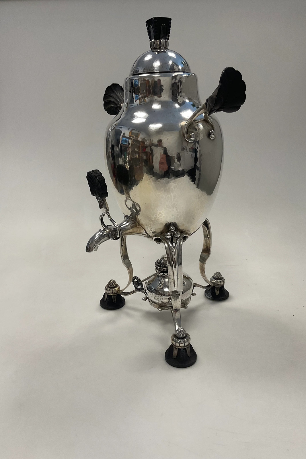 Georg Jensen Silver Samovar / Tea brewer No. 88 (1915-1919)