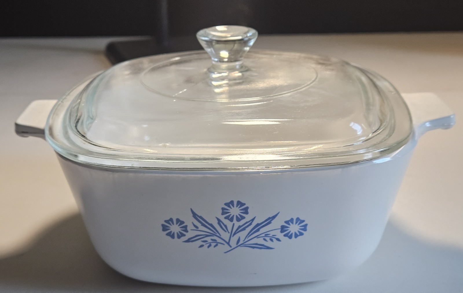 Vintage Corning Ware “Blue Cornflower” P-1 1/2-B Casserole 1.5 qt with Glass Lid
