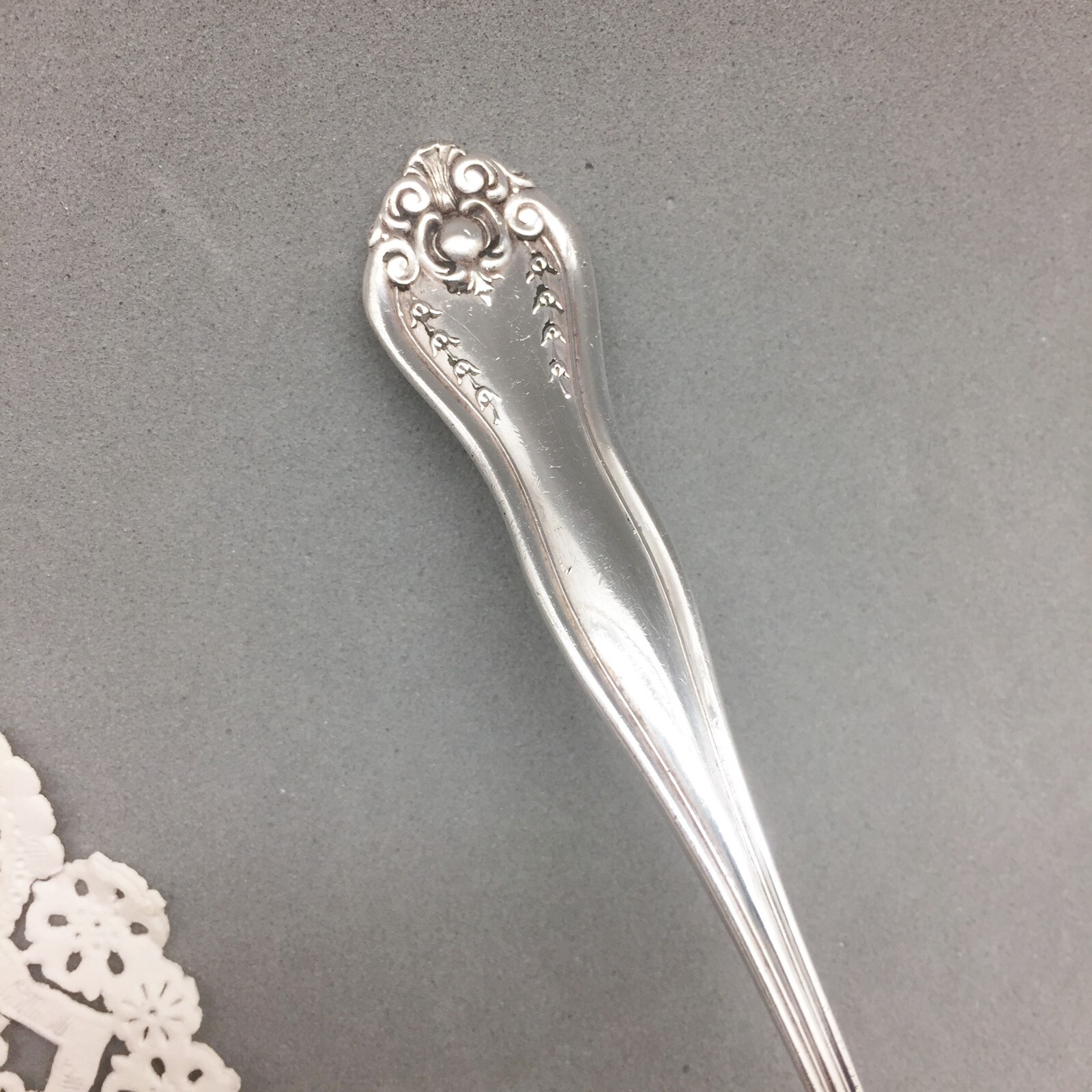 Antique E.H.H Smith Marseilles 1904 Pattern Silverplate Gravy Ladle 5.25″