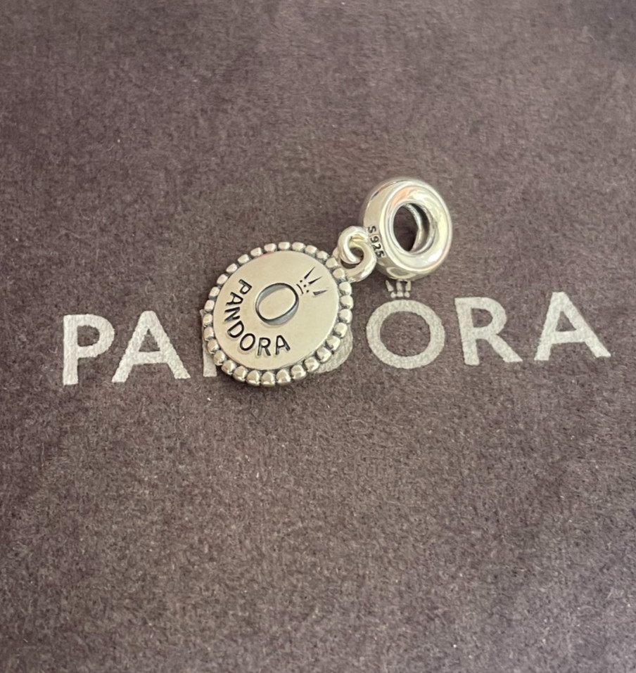 Cincinnati Bengals Football Charm by Pandora S925 Sterling Silver Pre-owned