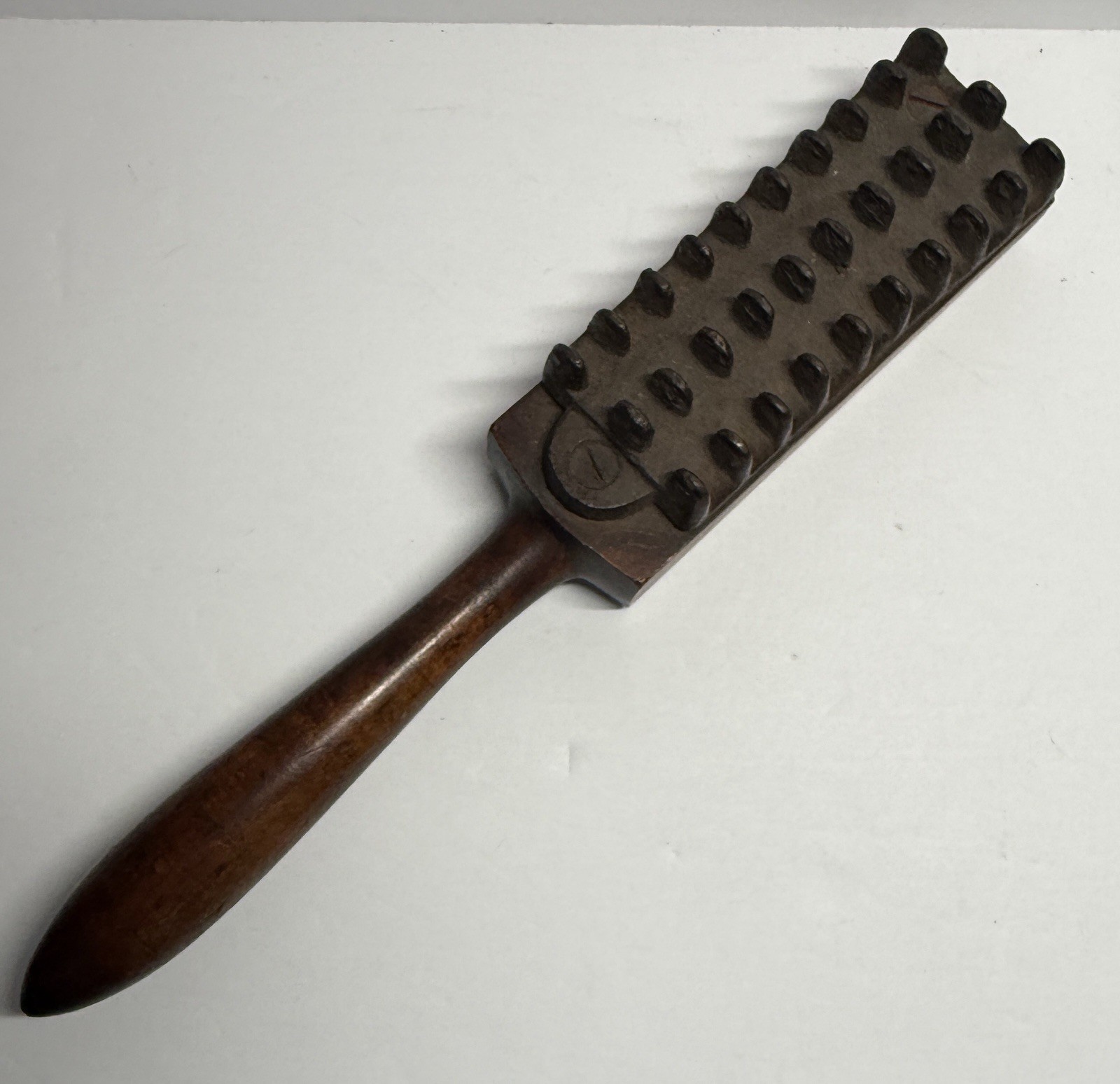 1800’s Antique Primitive Club And Blade Head Meat Tenderizer Kitchen Tool BB2