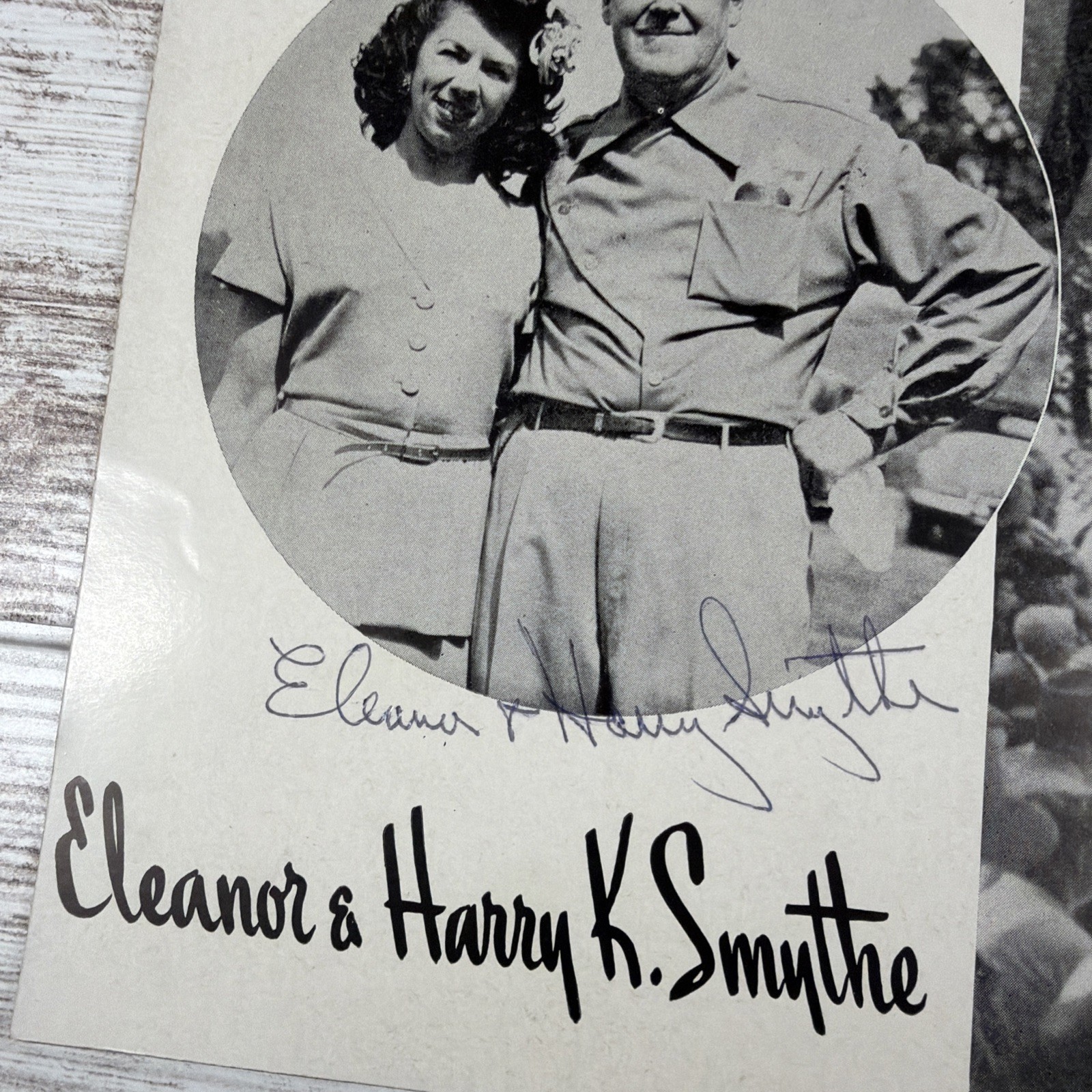 Buck Lake Ranch Souvenir Photo Album (1948) Signed by Eleanor & Harry Smythe