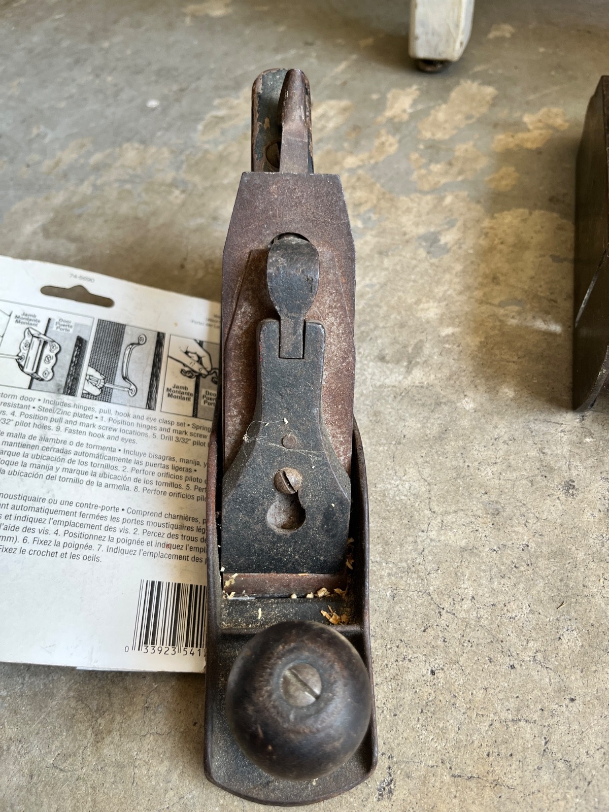 Stanly shooting board plane