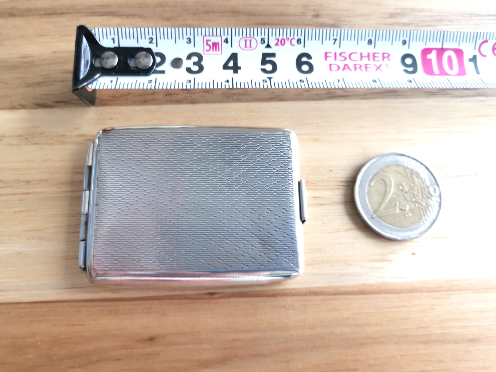 Solid Silver Business Card Holder