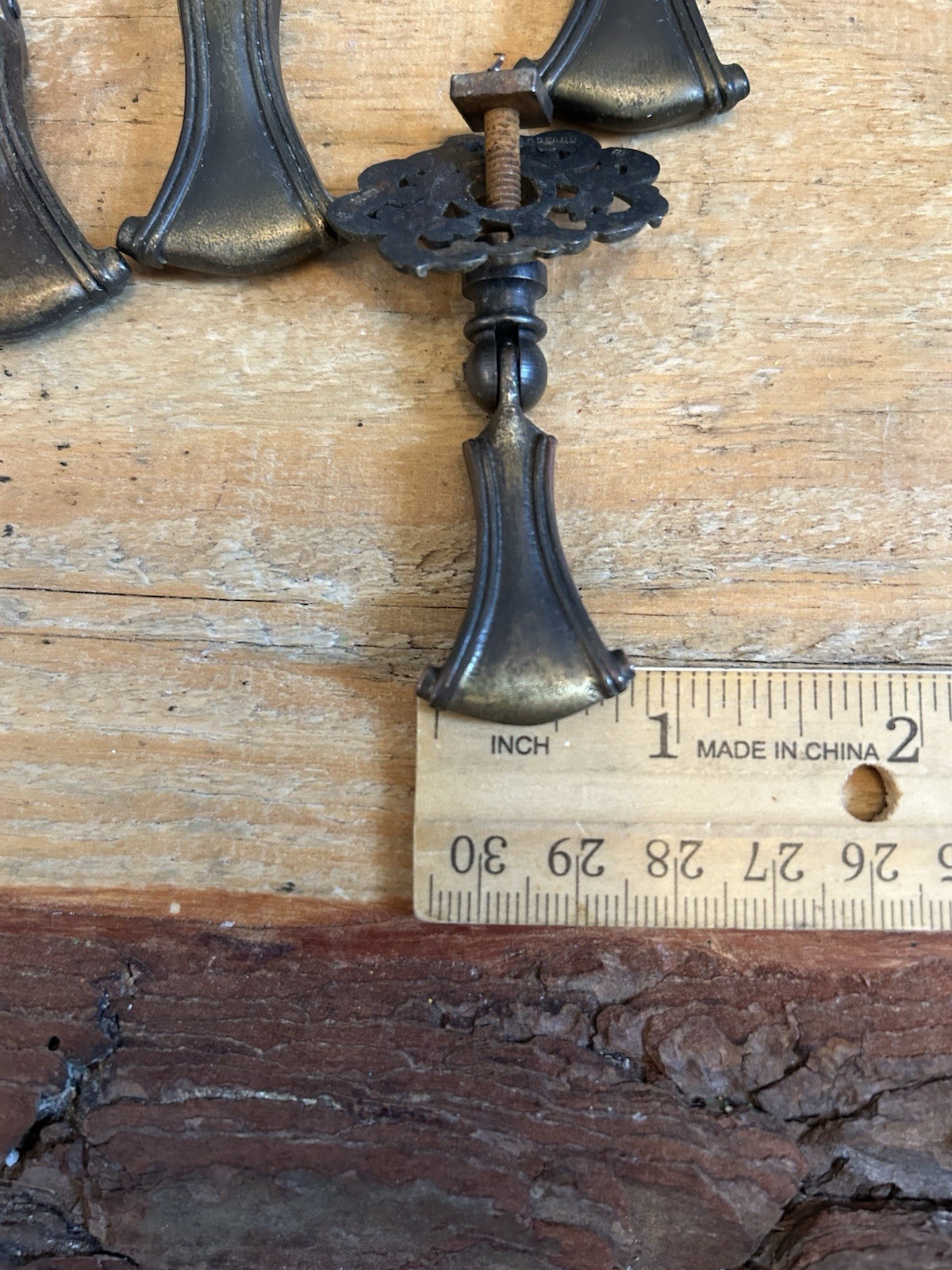 Antique Brass, Hanging Drop Pulls, Made In England