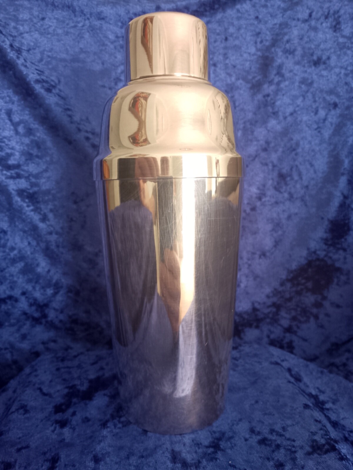 Stylish German WMF Modernist Art Deco Silver-Plated Cocktail Shaker (c. 1930)