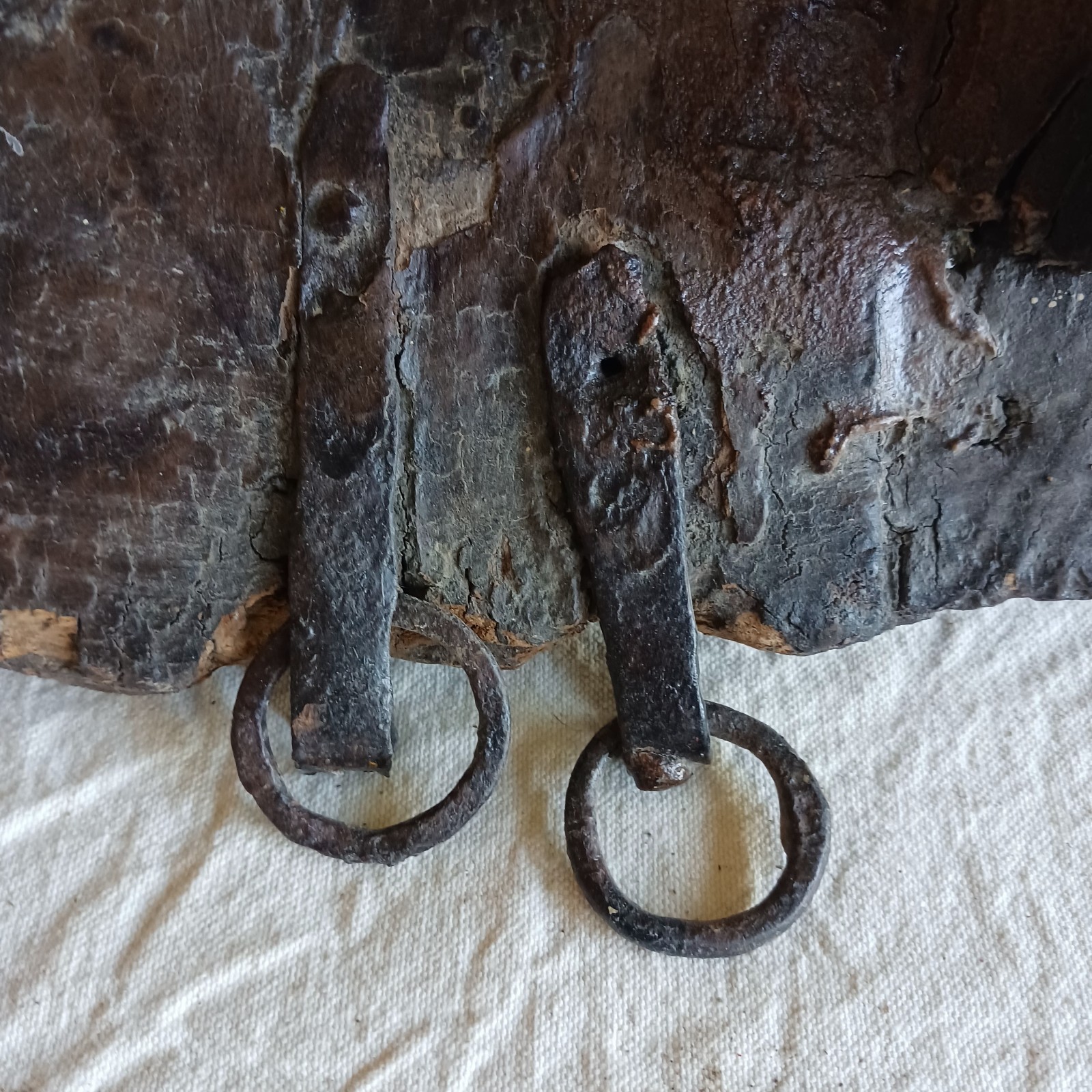 Antique Wooden Saddle