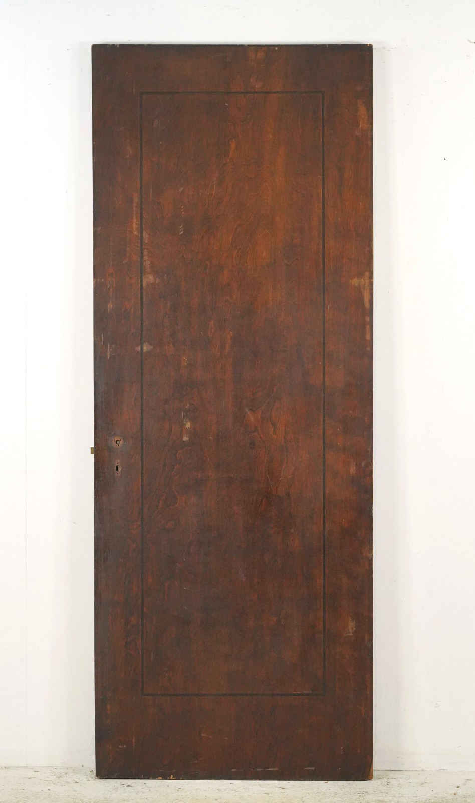 Vintage One Panel Wood Privacy Door 31.75 x 83.125 in.