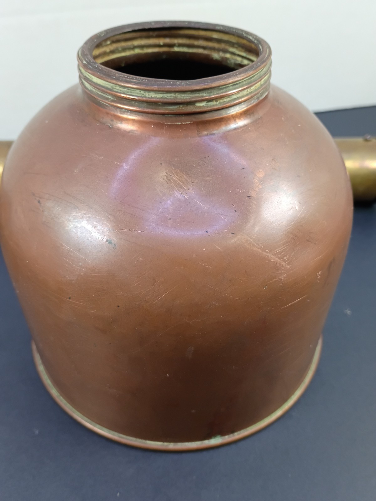 D.B. Smith Blizzard Copper Brass Sprayer Utica, NY USA Antique