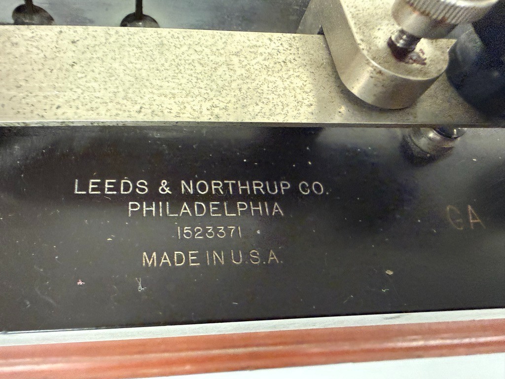 Antique / Vintage LEEDS & NORTHRUP CO Custom Wheatstone Bridge Testing Equipment