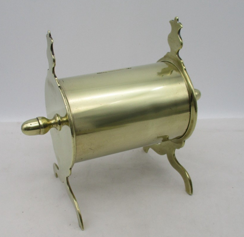 19th Century Brass Alms Box / Church Collection Box