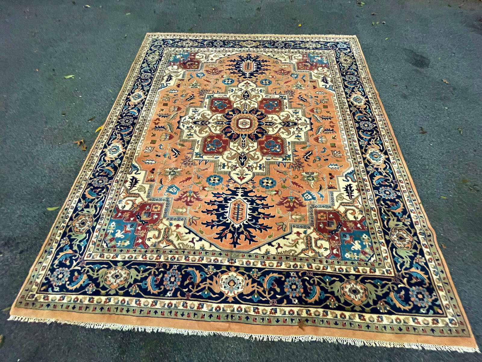 HAND WOVEN SERAPI RUG 8x10FT