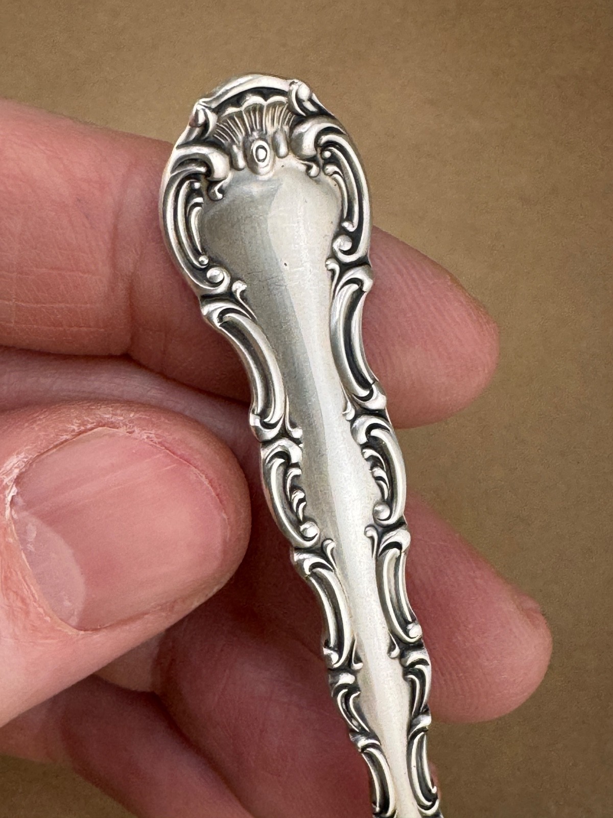 Strasbourg Gorham Sterling Silver Sauce Ladle 5-1/2″ in mint condition