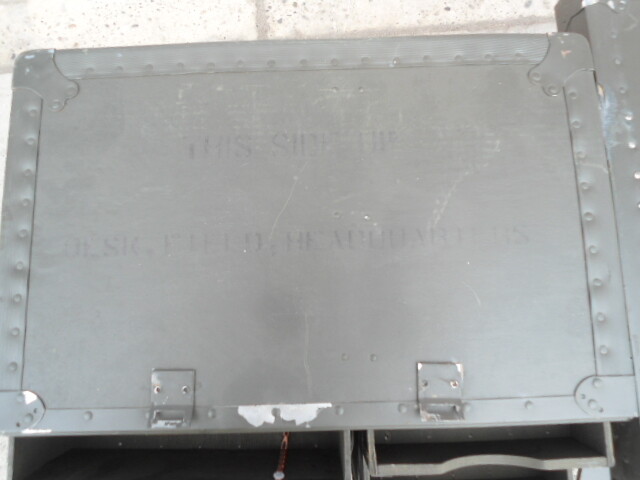 U.S. Military Wood Field Desk (USED) NSN: 7110-00-267-1999