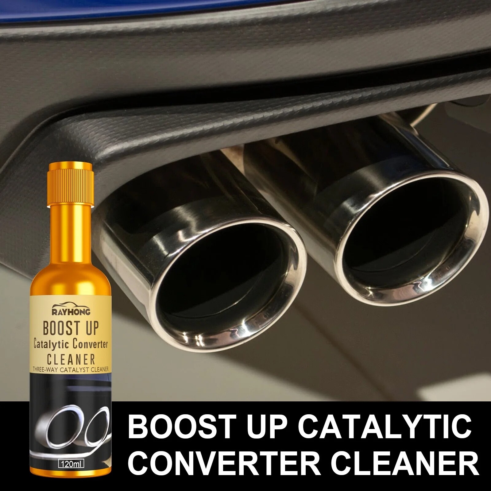 Boost Up Vehicle Engine Catalytic Converter Cleaner Multipurpose DeepCleaning