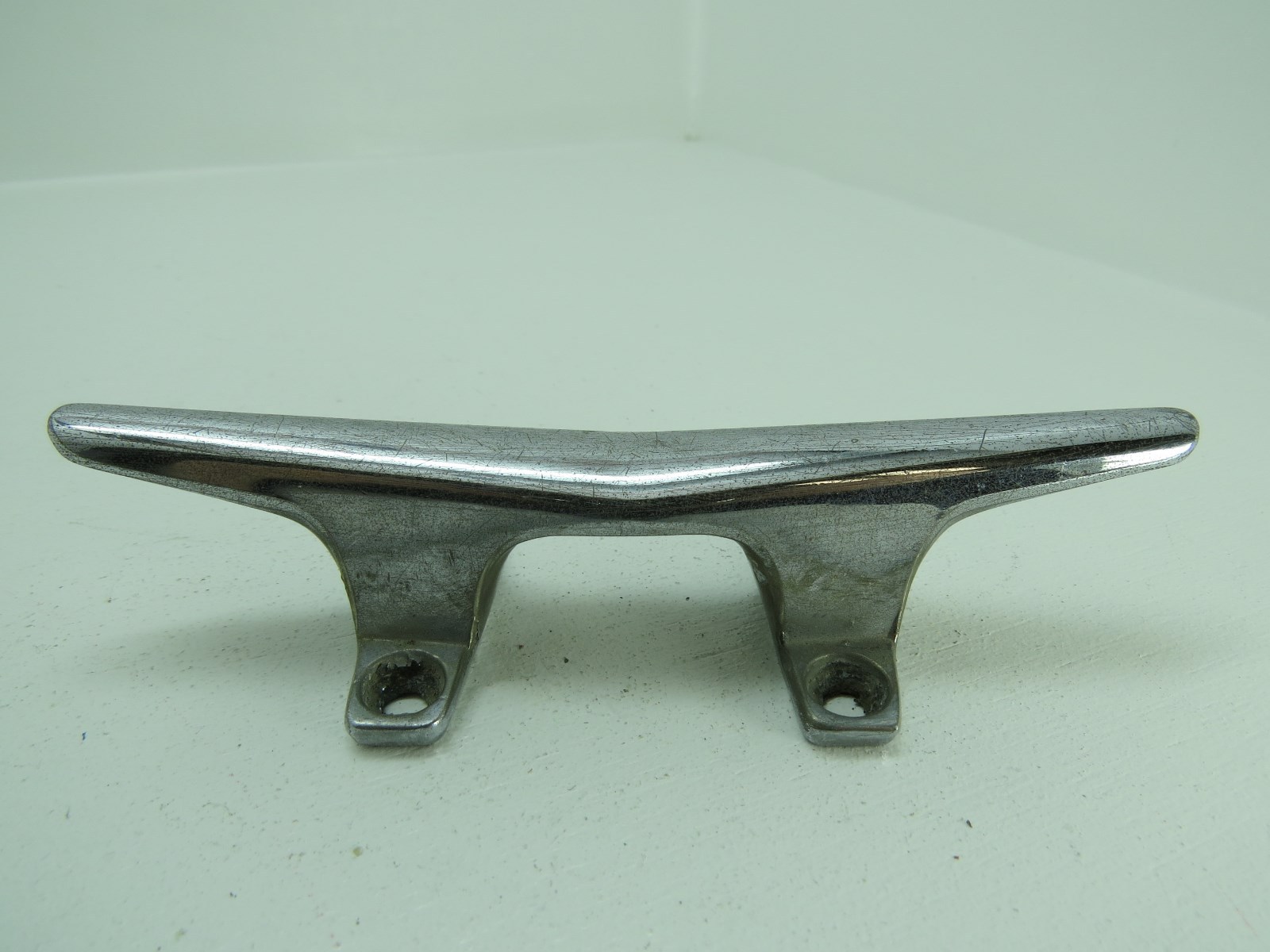 5+15/16 INCH CHROME CLEAT BOAT DOCK (D2A1467)
