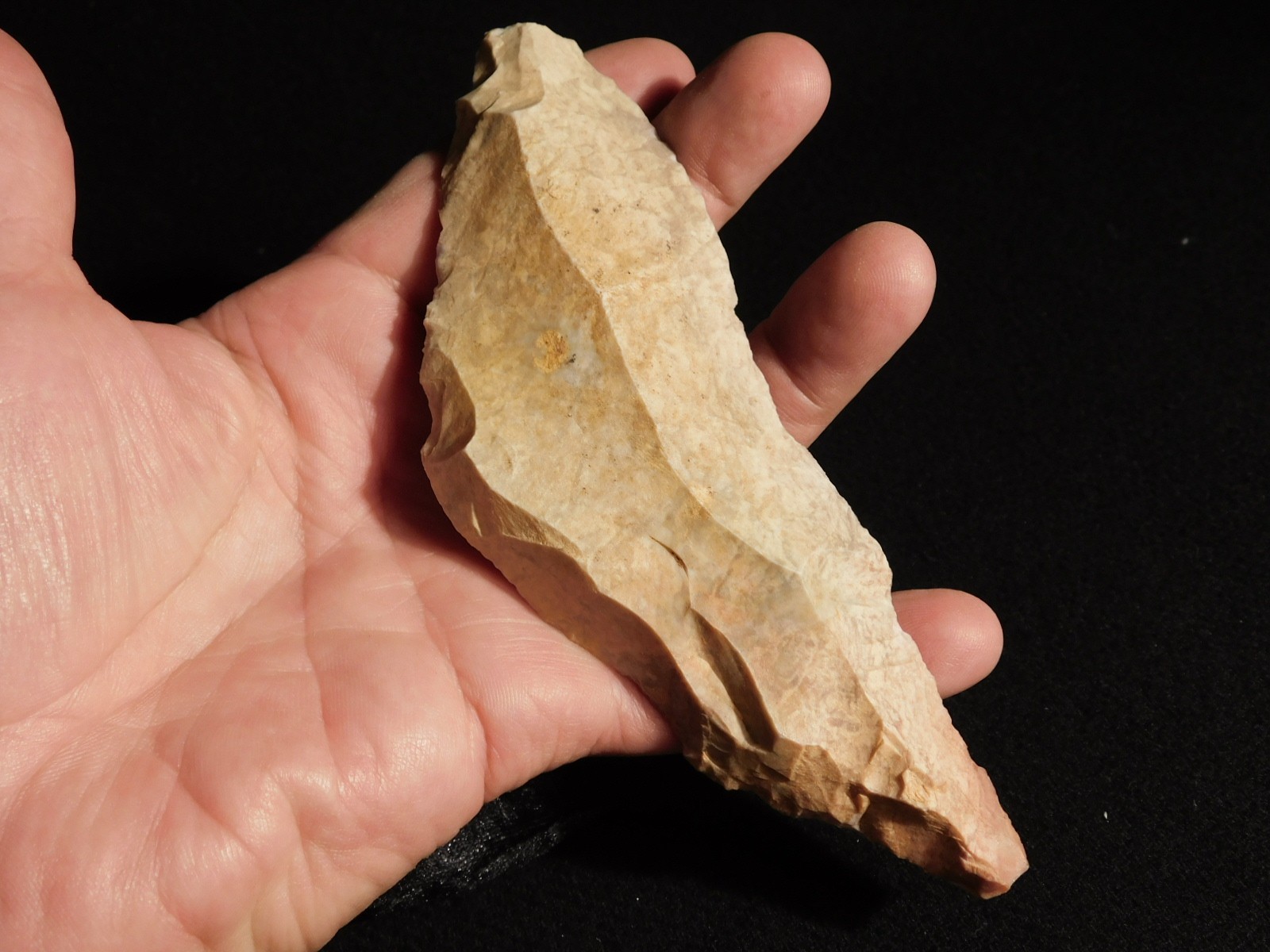 HUGE! RARE Four Thousand Year Old! Tenerian Uniface Stone ARTIFACT Mali 114gr