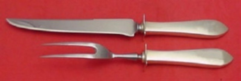 Old Colony by Watson Sterling Silver Steak Carving Set 2pc HH WS Serving