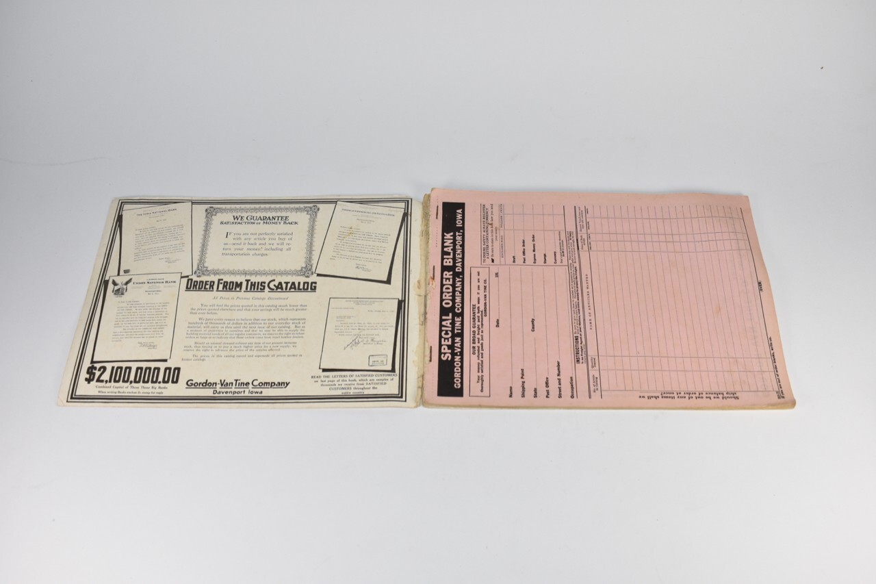 1918 Gordon – Van Tine Building Material Catalog House Construction Design Iowa