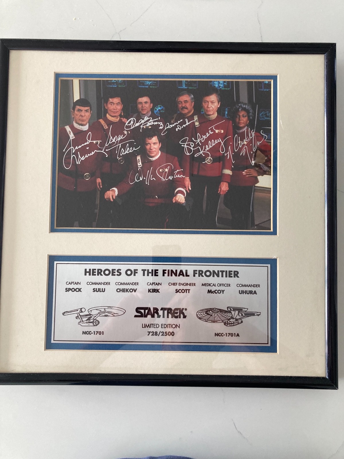 Star Trek heros of the final frontier original paramount pictures in frame # 728
