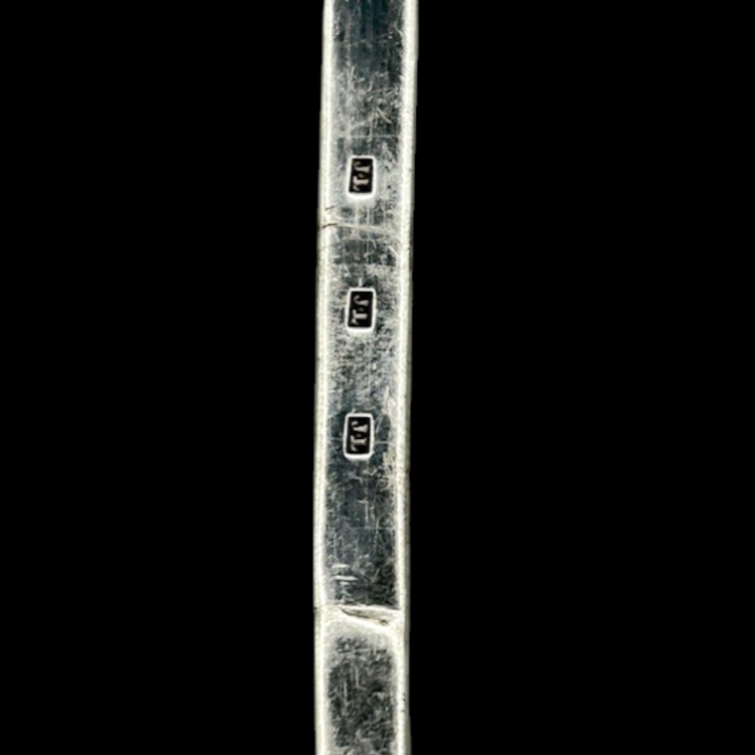 1743-1815 Joseph Loring Boston Silversmith Antique Coin Silver Ladle Rare