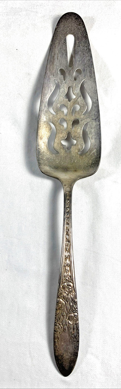 Vintage King Edward National Silver Co 10” Pie / Cake Server Silver Plated