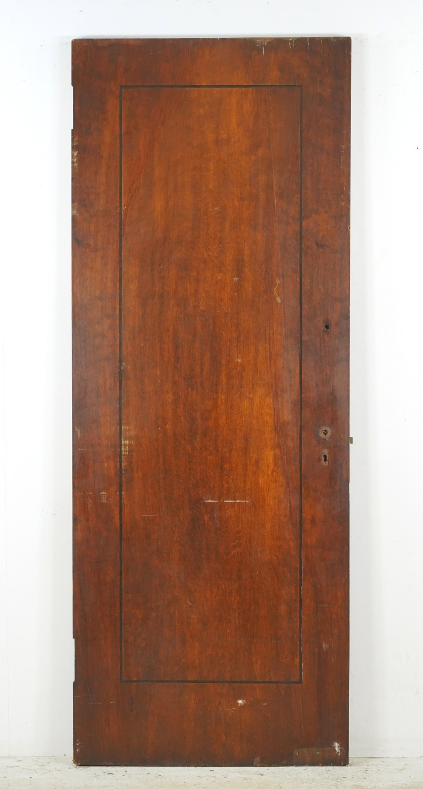 Vintage One Panel Wood Privacy Door 31.75 x 83.125 in.
