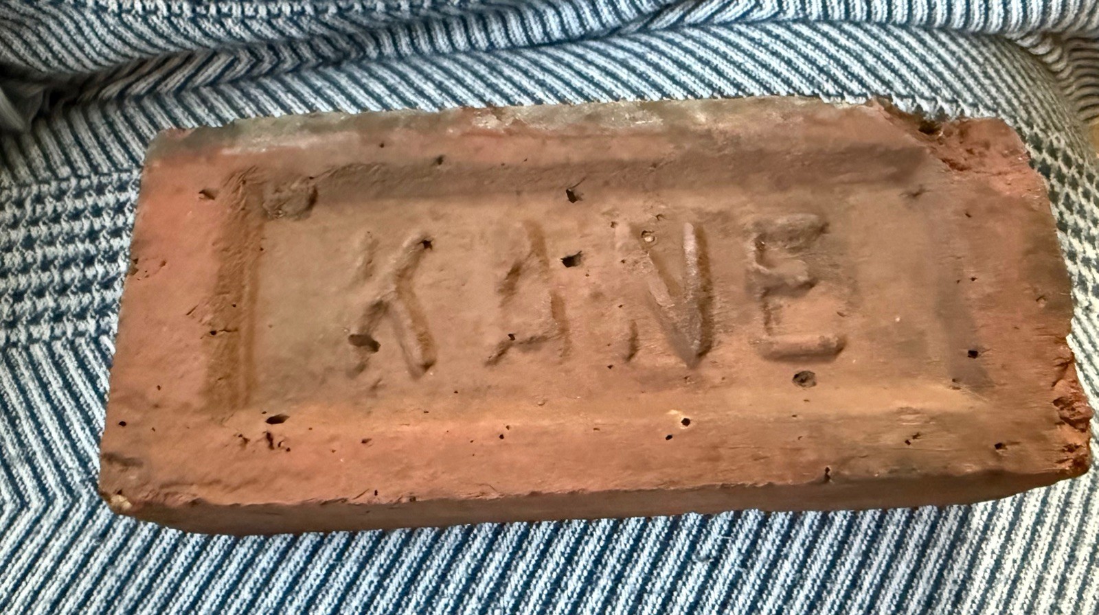 Antique vintage Kane Brick