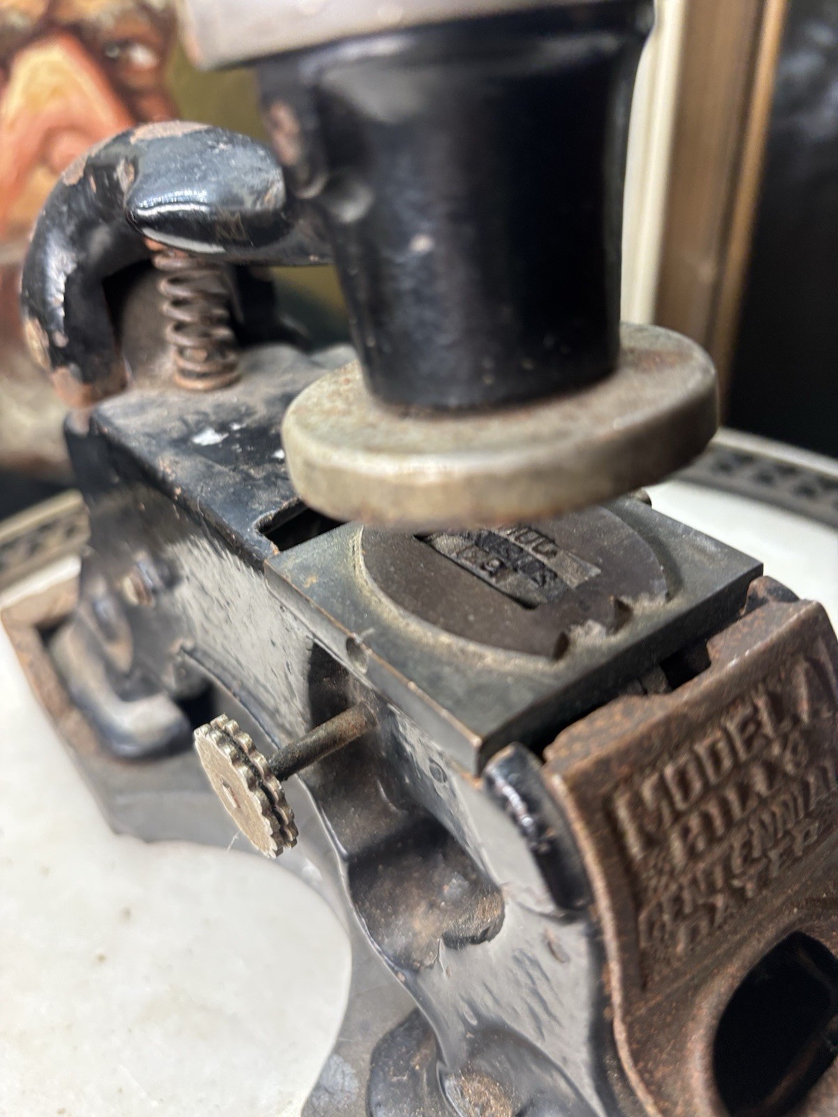 RARE Antique Hill’s “Centennial Dater” – Model A (c.1890–1910)