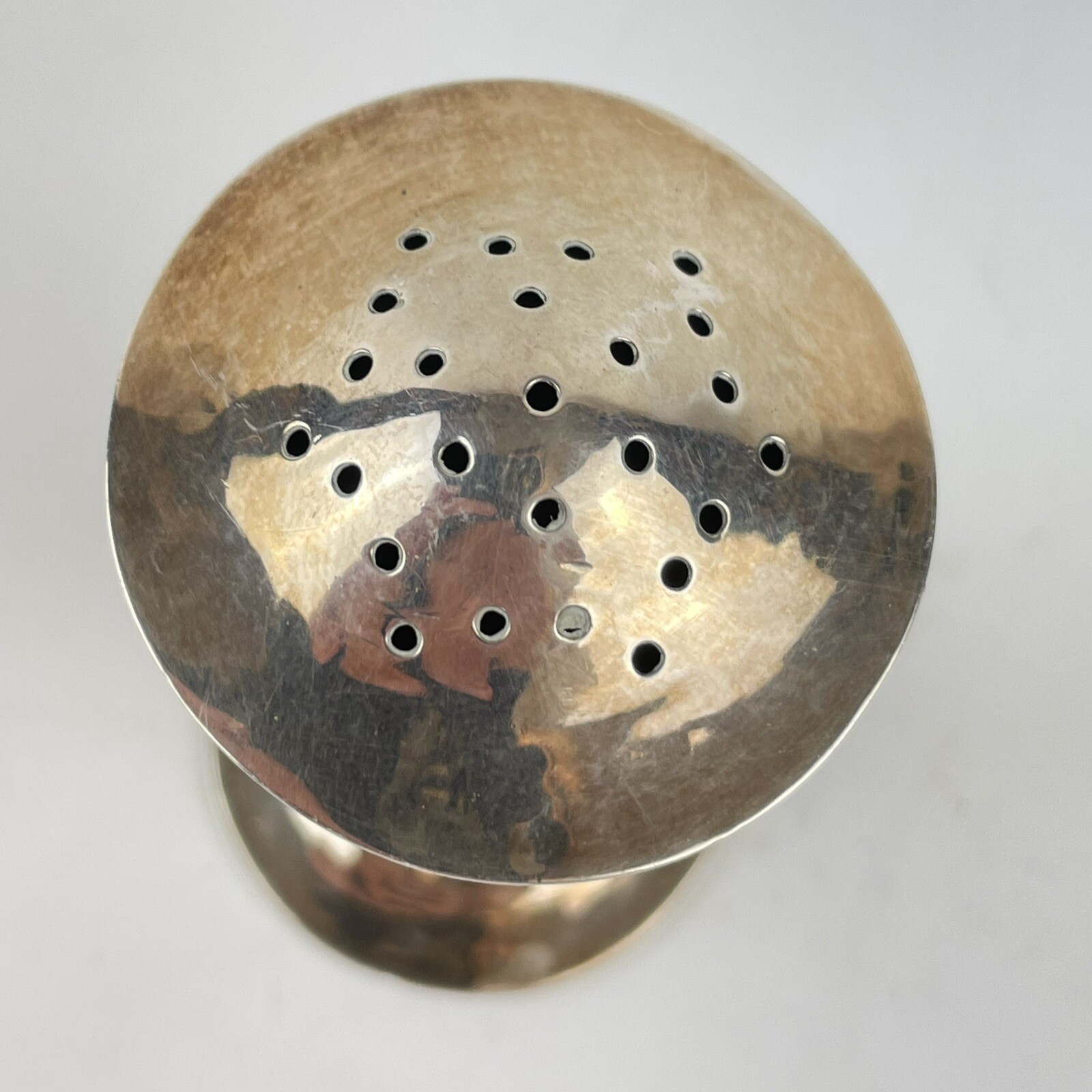 Antique Arts & Crafts Solid Silver Pepper Shaker A E Albert Edward Jones 1910