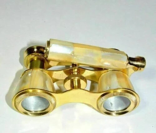 Antique Nautical Vintage Brass Binoculars Monocular Spyglass Best Christmas Gift