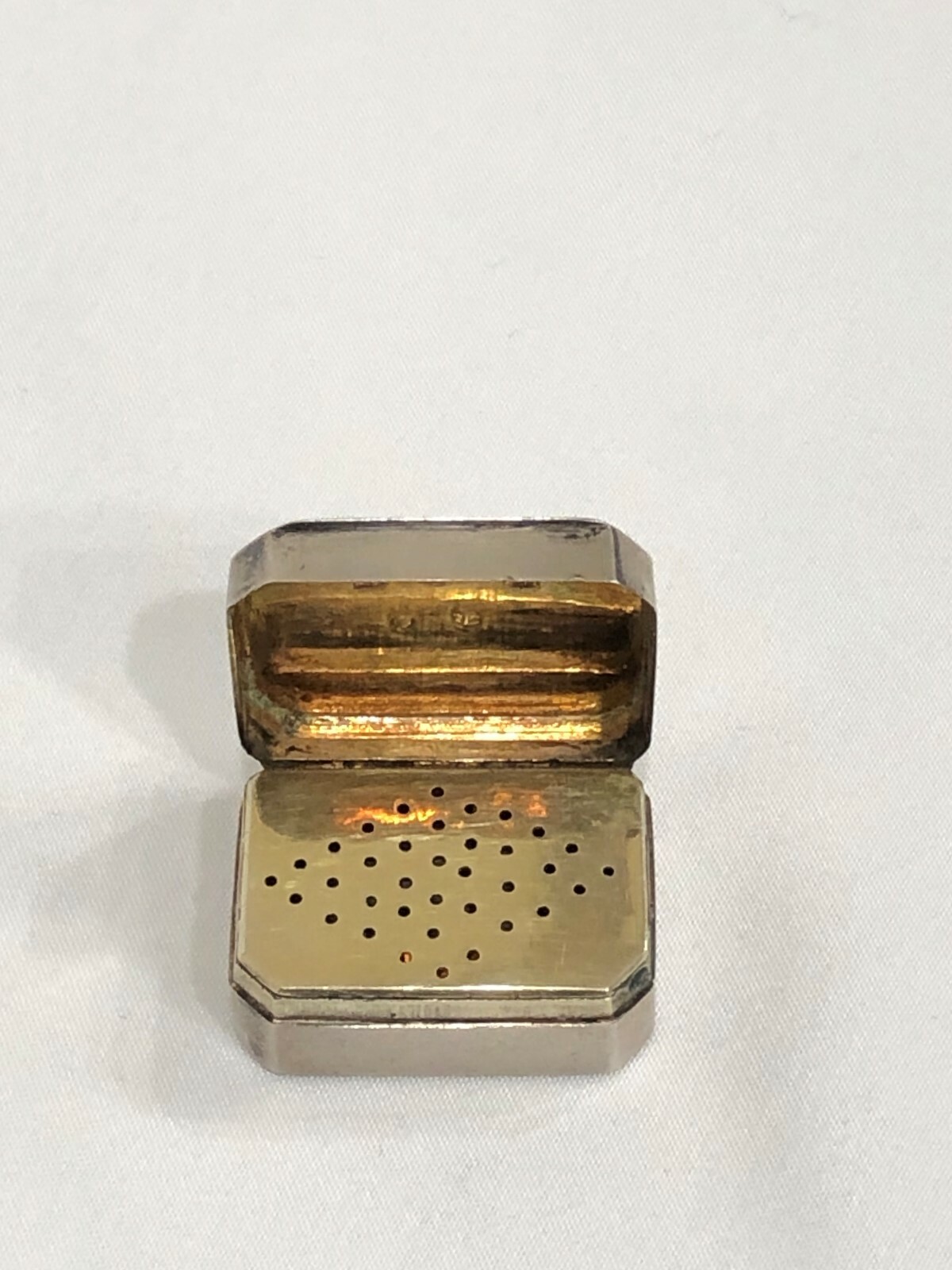 Antique 1814 Georgian Sterling Silver Vinaigrette – Thomas Willmore England 